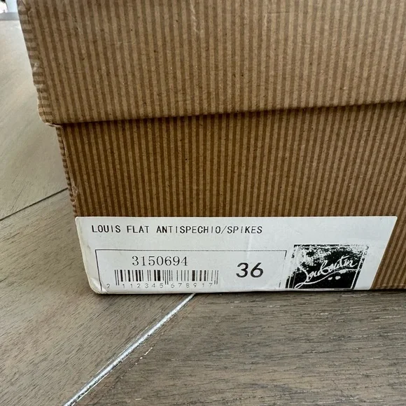 Christian Louboutin Black Peep Toe Heels - Picture 5 of 7